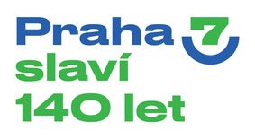 Praha 7 slaví 140 let logo