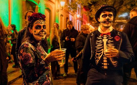 Día de los Muertos v Holešovické tržnici